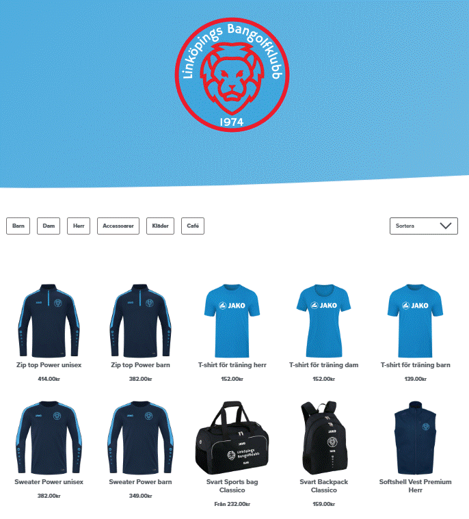 Athletic merch